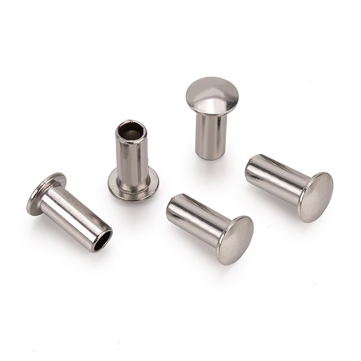 Flat Head Semi-hollow Rivet